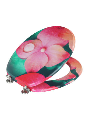 Wenko WC-Sitz MDF Mod. Flower, WC-Sitz MDF Flower