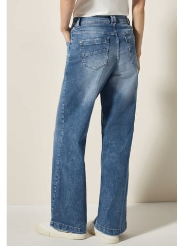 Cecil Flared Leg Jeans für in blau
