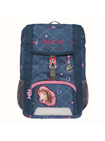 Step by Step Kinderrucksack KID Horse Lima 3-tlg. in blau