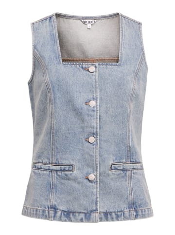 Object Jeansweste in Medium Blue Denim