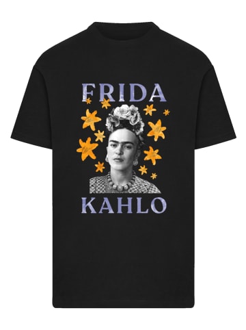 F4NT4STIC T-Shirt Frida Kahlo Star Graphic in schwarz