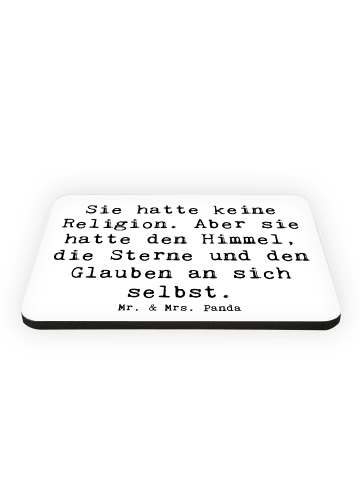 Mr. & Mrs. Panda Kühlschrankmagnet Spruch Himmel und Freude mit ... in Weiß