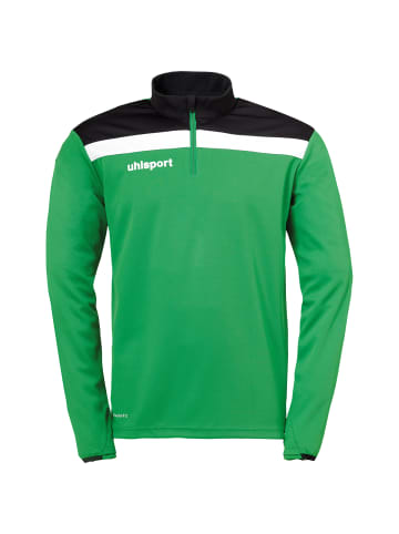 uhlsport  1/4 ZIP TOP OFFENSE 23 Kids in grün/schwarz