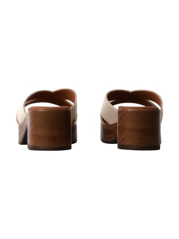 Oh! my Sandals Ledersandalen mit Absatz Grau