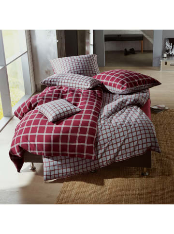 Erwin Müller Edel Flanell Wendebettwäsche in rot