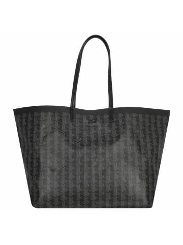 Lacoste Zely - Shopper 40 cm in monogram noir gris