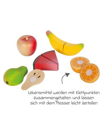 small foot 15-tlg. Schneide-Set Obst und Gemüse in multicolored