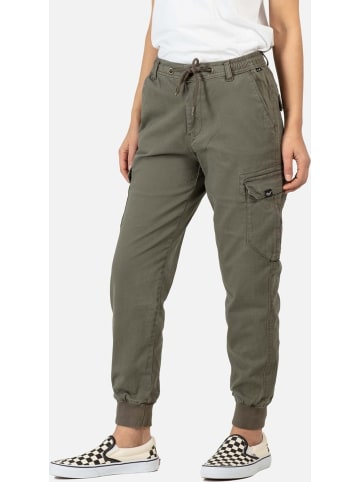Reell Cargohose "Reflex Women Rib Cargo" in Grün