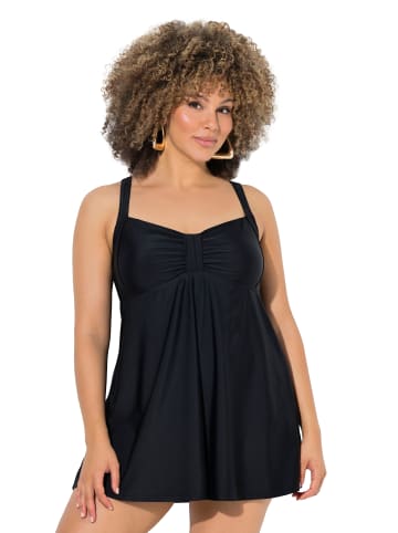 Ulla Popken Badeanzug in schwarz