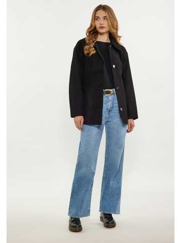 DreiMaster Damen Mantel in Schwarz