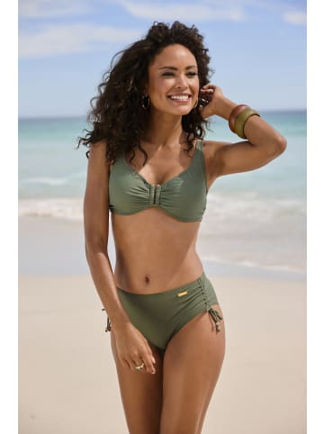 LASCANA Bügel-Bikini-Top in oliv