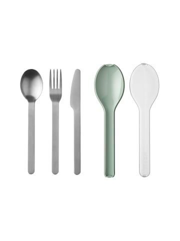 Mepal Besteck-Set Ellipse in – in Nordic Sage