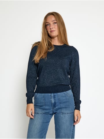 Peppercorn Pullover in Black Iris