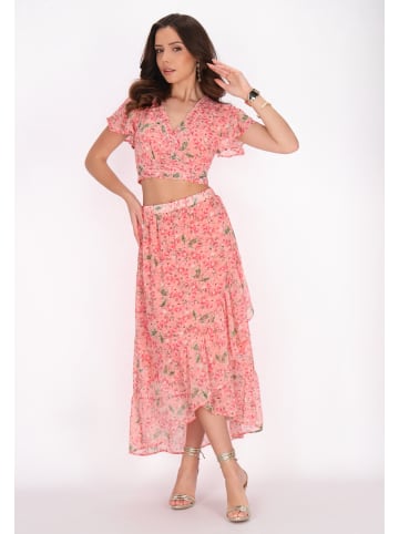 faina Women Blouse in coral multicolor