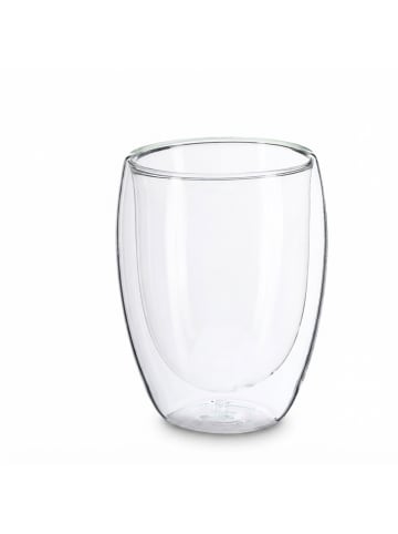 relaxdays 6 x Latte Macchiato Gläser in Transparent - 350 ml