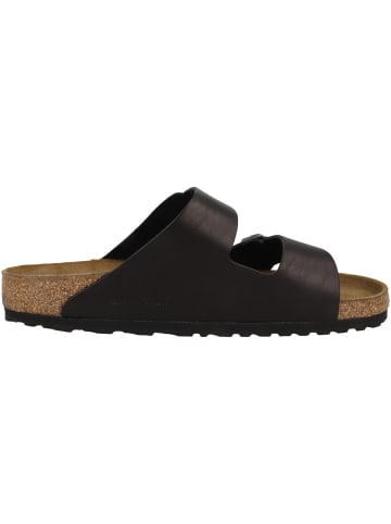 Birkenstock Sandale Arizona Naturleder Normal in schwarz