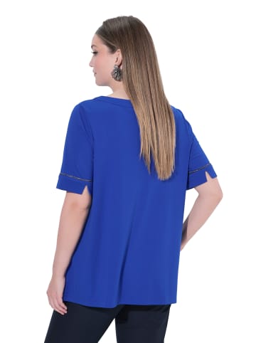 Ulla Popken Shirt in kobaltblau