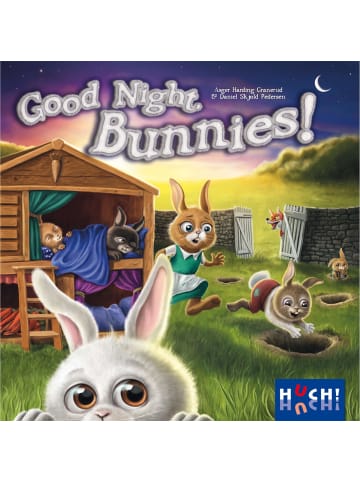 HUCH! Kinderspiel Good Night, Bunnies! in Bunt