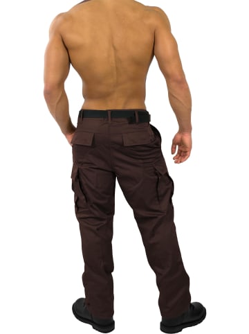 Normani Outdoor Sports Herren Outdoorhose „Trooper“ in Braun