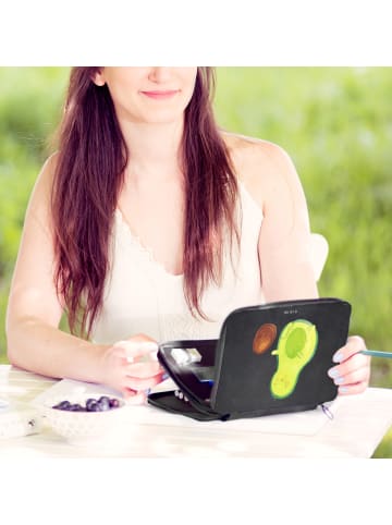 Mr. & Mrs. Panda Federmappe Avocado Kern rollt ohne Spruch in Kreidetafel