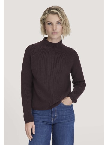 Hessnatur Pullover in schwarzbeere