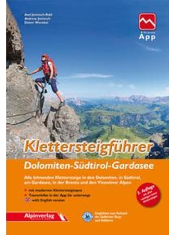 Alpinverlag Jentzsch-Rabl Klettersteigführer Dolomiten, Südtirol, Gardasee