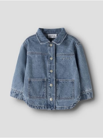 name it Jacke in Medium Blue Denim