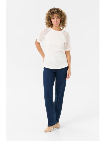 Cream T-shirt CRLisan Regular fit in Snow White