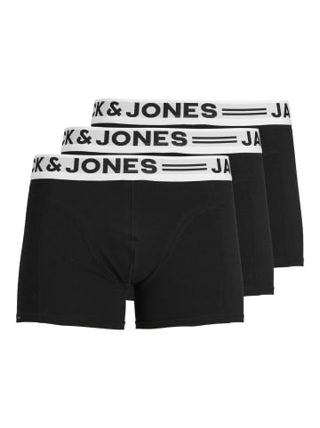 JACK & JONES Junior 3er-Pack Trunks in Black