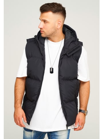 behype Puffer Weste MGLROLLIN in schwarz