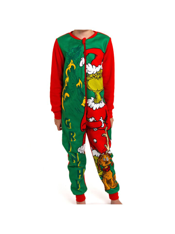 The Grinch The Grinch Jumpsuit Overall langarm in Mehrfarbig