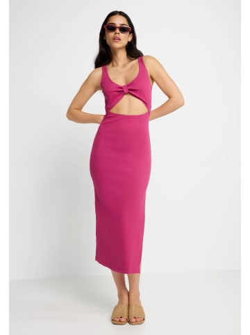 LSCN BY LASCANA Midikleid in dark berry