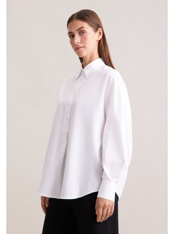 Seidensticker Hemdbluse Oversized in Weiß