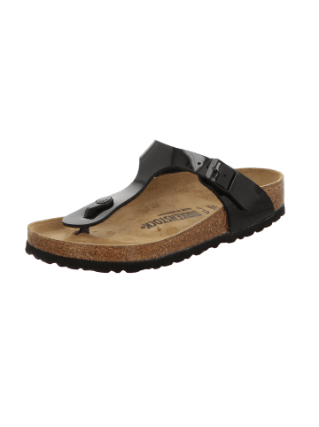 Birkenstock Pantoletten Absatz Bis 45 Gizeh in schwarz