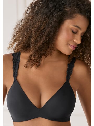 LASCANA Push-up-BH in schwarz