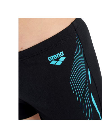 Arena Badehose in Schwarz-Türkis