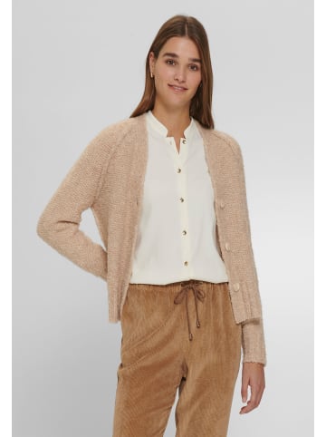 PETER HAHN Strickcardigan Cardigan in hellbeige