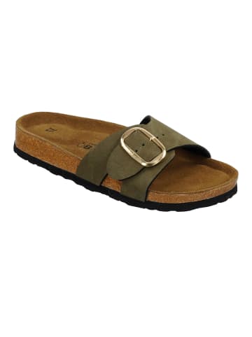 BIOSOFT Sandalen Einband Schnalle in Khaki