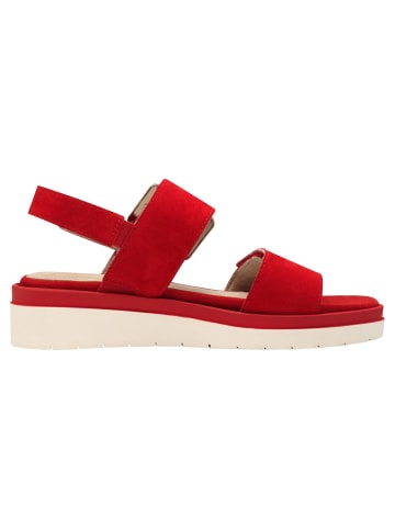 Tamaris WIDE FIT Sandalette in RED SUEDE