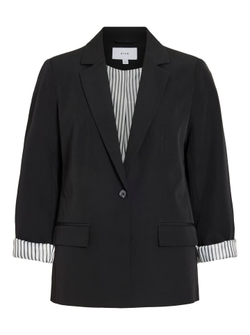 Vila Einreihiger Blazer in Black