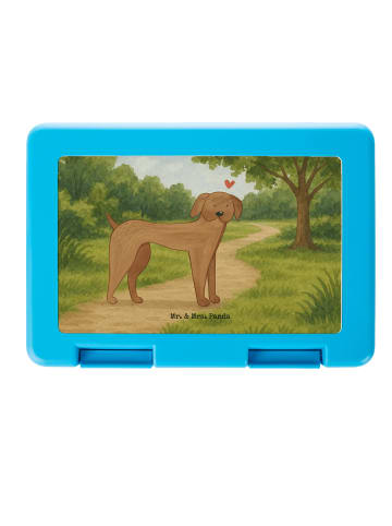 Mr. & Mrs. Panda Bento Box Hund Dogge Design ohne Spruch in Weiß