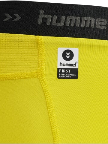 Hummel Hummel Tight Kurze Hose Hml Multisport Herren Dehnbarem Atmungsaktiv in BLAZING YELLOW