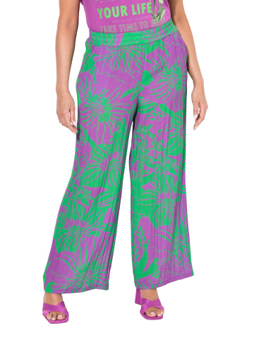 Ulla Popken Schlupfhose in violett