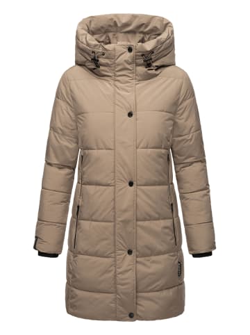 Marikoo Wintermantel Karumikoo XVI in Taupe Grey