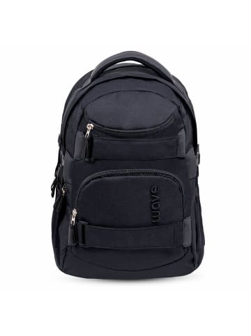 Wave Rucksack Infinity Tasche Schulrucksack "Posh Black" Kinder Ranzen 10 Jahre