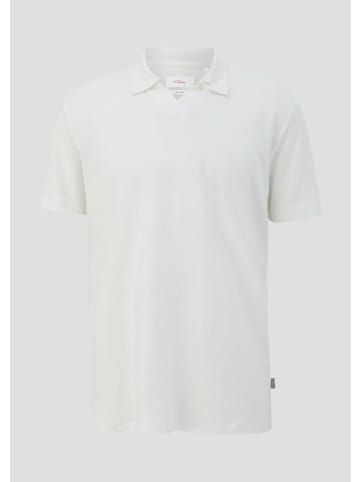 s.Oliver Polo-Shirt in 0120_weiß