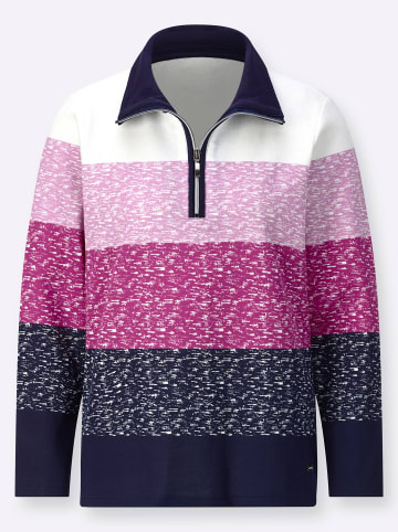WITT WEIDEN Sweatshirt in magenta-marine