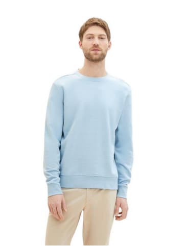 Tom Tailor Pullover PRINTED CREWNECK in Blau