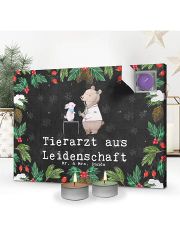 Mr. & Mrs. Panda adventskalender kerzen Tierarzt Leidenschaft mi... in Kreidetafel