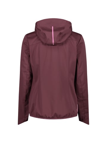 Campagnolo Jacke Woman Jacket Fix Hood in Pflaume